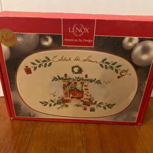 Lenox American By Design Holiday Inspirations Celebrate The Season Serving Tray
